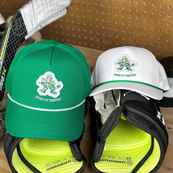 Ducks Fly Together (White Tech Lite) Beauty Status Hockey Co.