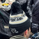 Feed The Wolf Knit Pom Beanie Beauty Status Hockey Co.