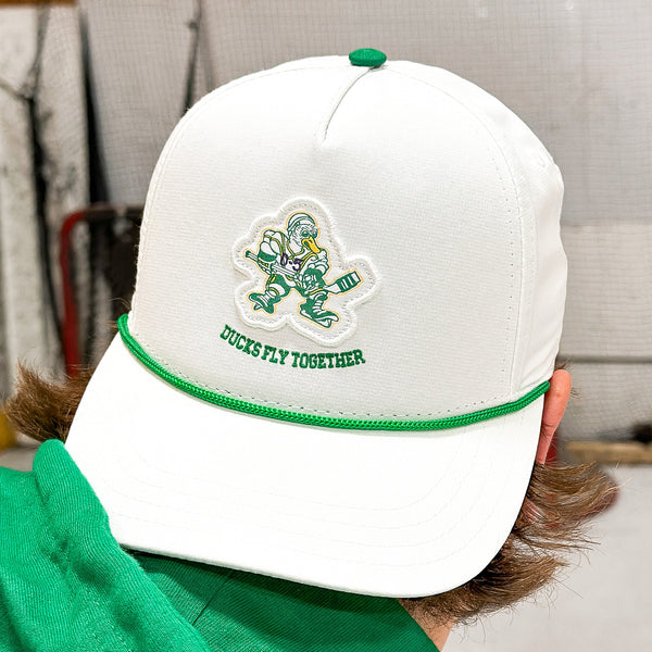 Ducks Fly Together (White Tech Lite) Beauty Status Hockey Co.