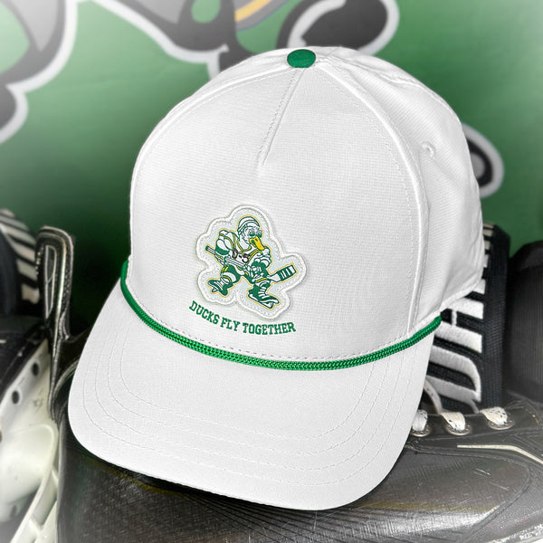 Ducks Fly Together (White Tech Lite) Beauty Status Hockey Co.