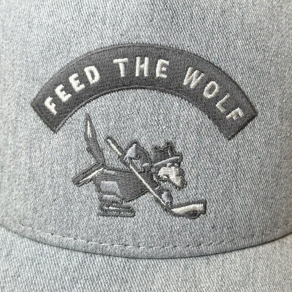 Feed The Wolf (Heather Grey) Beauty Status Hockey Co.