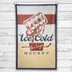 Ice Cold Champs Banner - 5' X 3' Beauty Status Hockey Co.