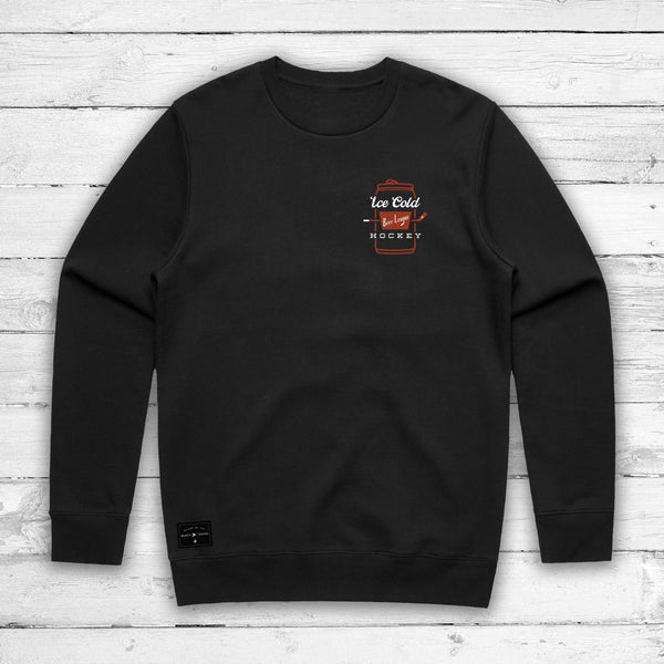 Ice Cold *Fleece Crewneck Beauty Status Hockey Co.