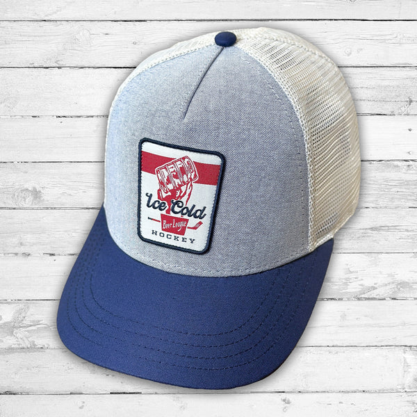 Ice Cold Champs (Heather Navy) Beauty Status Hockey Co.
