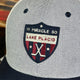 Ninteen80 (Navy Heather) Beauty Status Hockey Co.