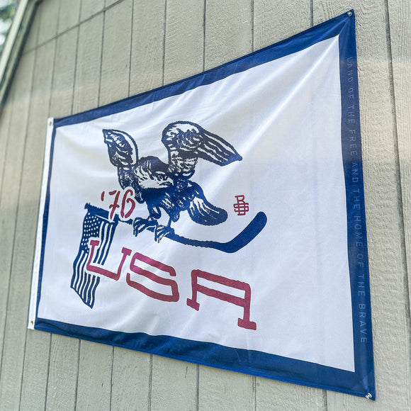Soaring Eagle Flag - 5' X 3' ft Beauty Status Hockey Co.