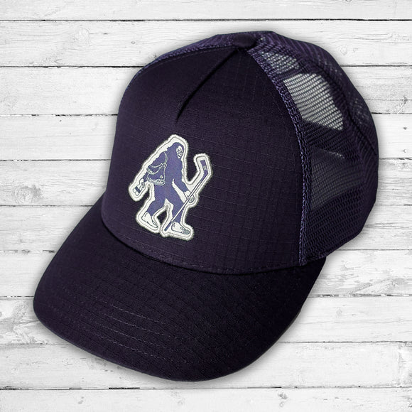 Skate With Squatch (Navy) Beauty Status Hockey Co.
