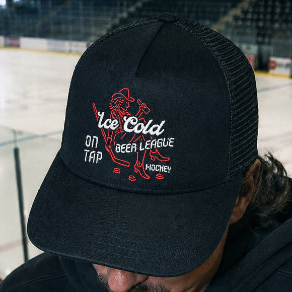Ice Cold Playmaker (Black) Beauty Status Hockey Co.