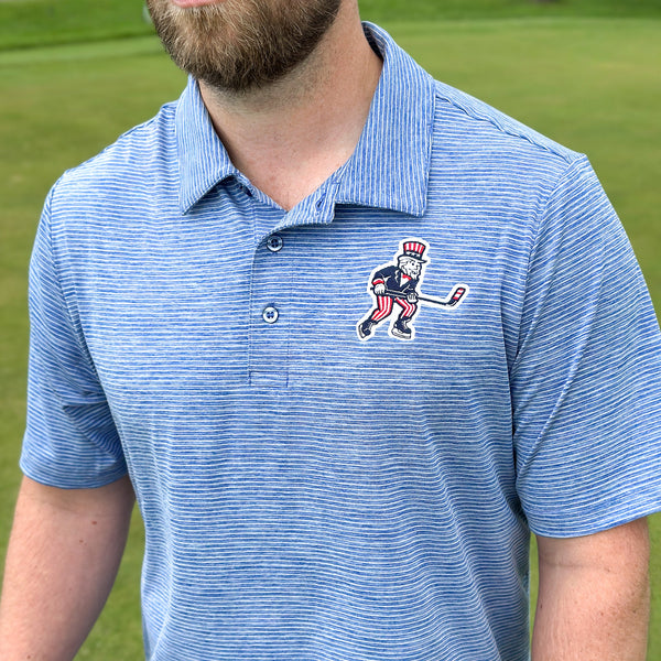 Skatriot *Performance Stretch Polo Beauty Status Hockey Co.