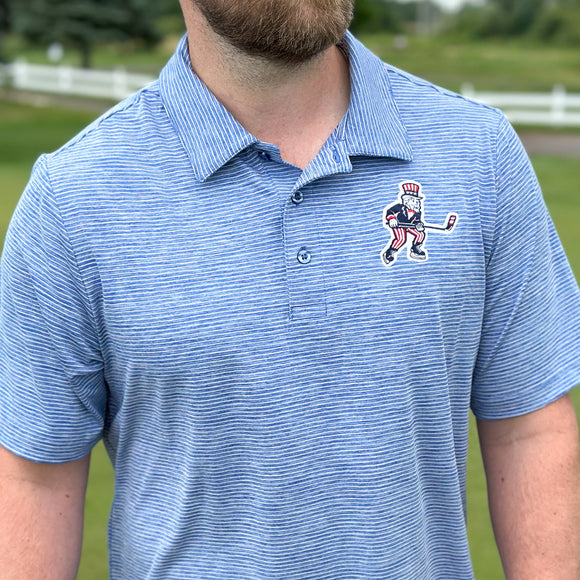 Skatriot *Performance Stretch Polo Beauty Status Hockey Co.