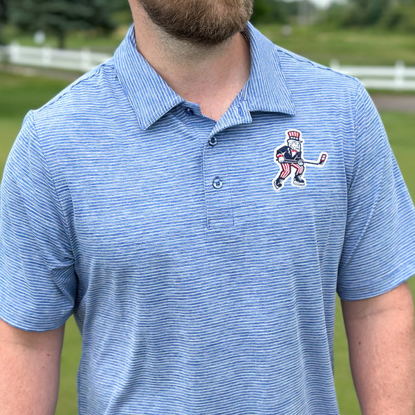 Skatriot *Performance Stretch Polo Beauty Status Hockey Co.