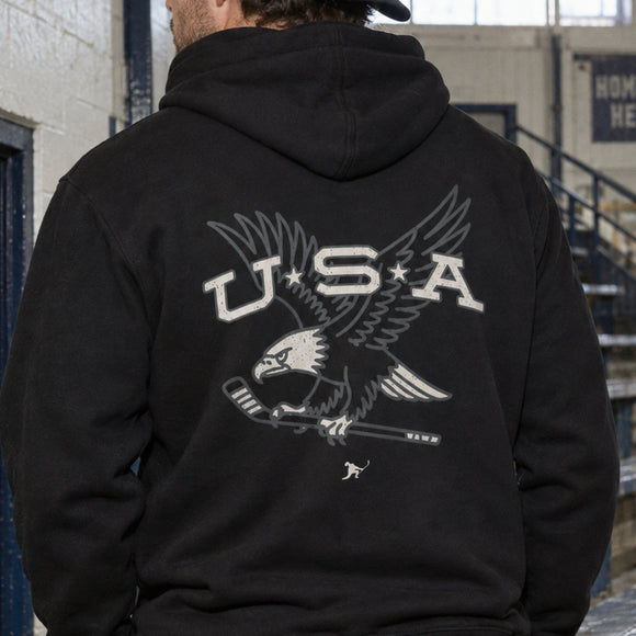 Free Bird (Black) *Fleece Beauty Status Hockey Co.