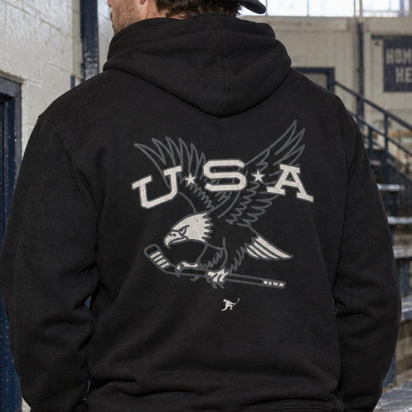 Free Bird (Black) *Fleece Beauty Status Hockey Co.