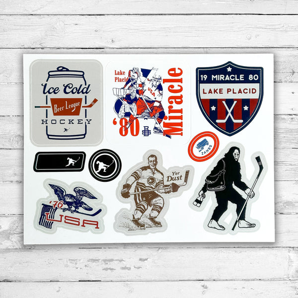 All American Sticker Pack Beauty Status Hockey Co.