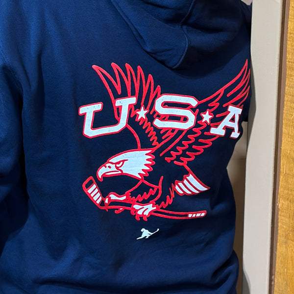 Free Bird (Navy) *Fleece Beauty Status Hockey Co.