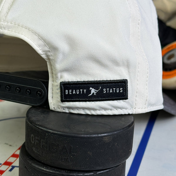 Crossbar (Cream/Heather Black Dry Tech) Beauty Status Hockey Co.