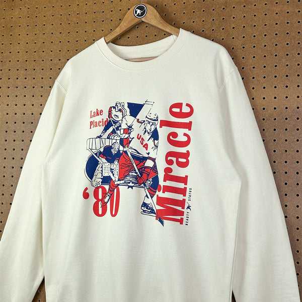 Dream On *Fleece Crewneck Beauty Status Hockey Co.