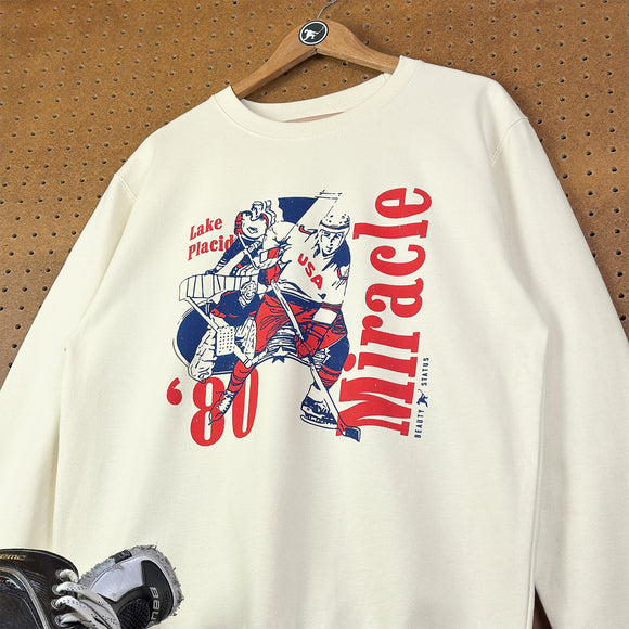 Dream On *Fleece Crewneck Beauty Status Hockey Co.