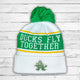 Ducks Fly Together Knit Pom Beanie Beauty Status Hockey Co.