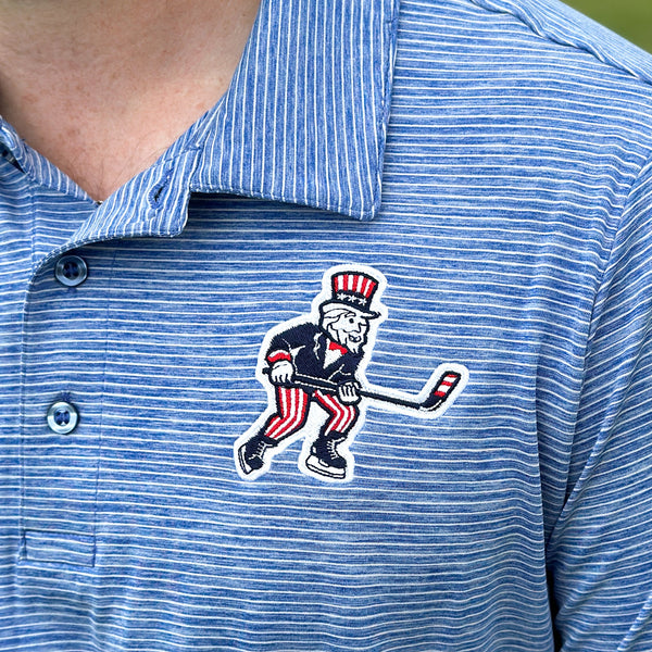 Skatriot *Performance Stretch Polo Beauty Status Hockey Co.