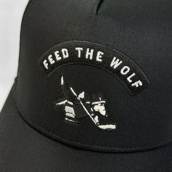 Feed The Wolf (Black) Beauty Status Hockey Co.