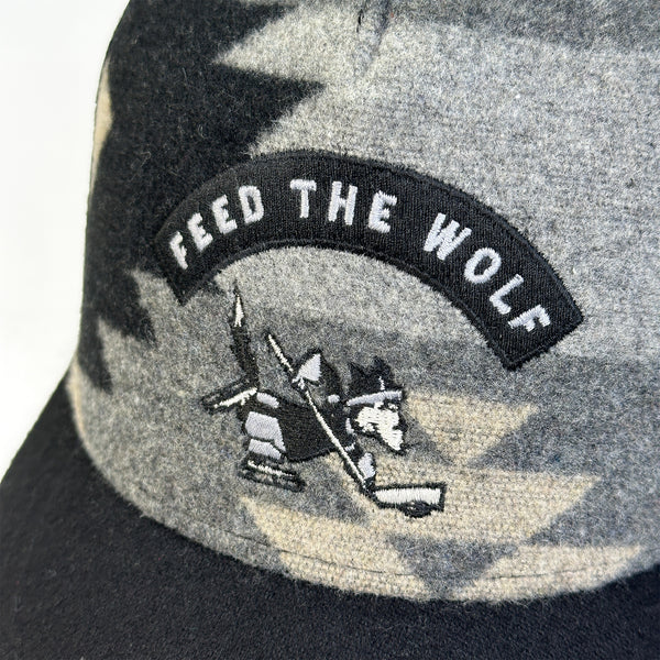 Feed The Wolf (Northland/Black) *Flannel Beauty Status Hockey Co.