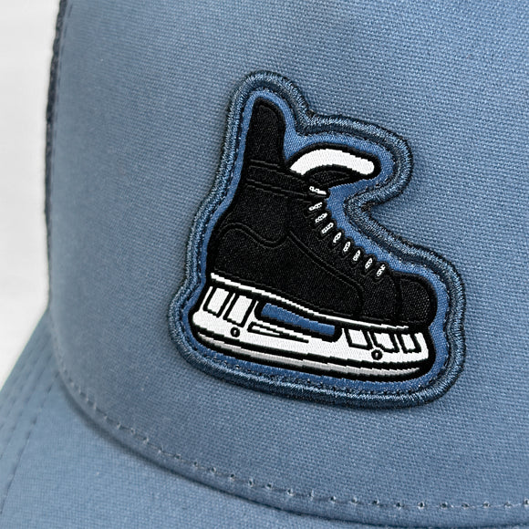 Flop (Frozen Blue Waxed Canvas) Beauty Status Hockey Co.