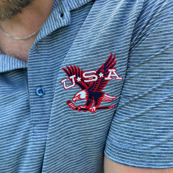 Free Bird *Performance Stretch Polo Beauty Status Hockey Co.