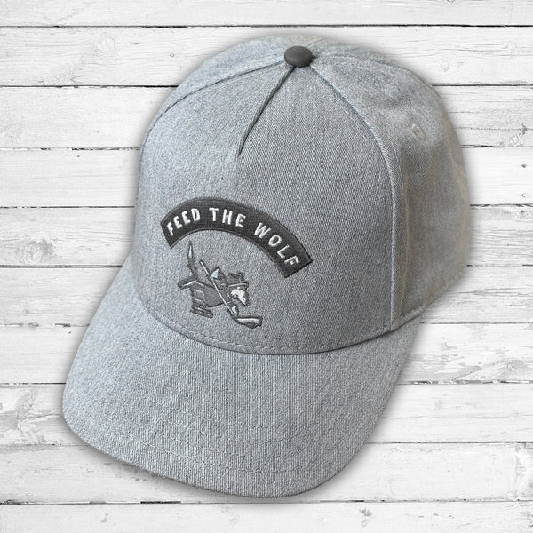 Feed The Wolf (Heather Grey) Beauty Status Hockey Co.