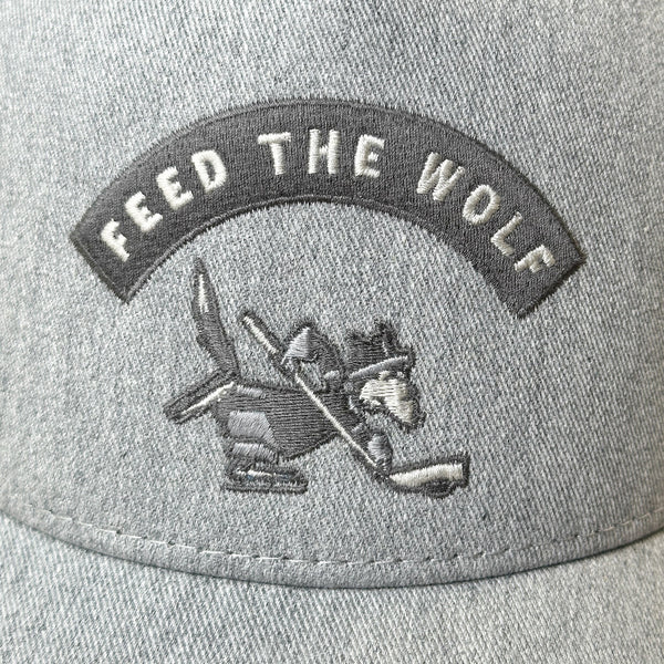 Feed The Wolf (Heather Grey) Beauty Status Hockey Co.