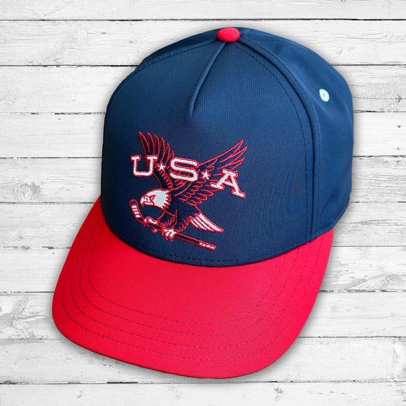 Free Bird (Navy/Red Tech Lite) Beauty Status Hockey Co.