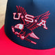 Free Bird (Navy/Red Tech Lite) Beauty Status Hockey Co.