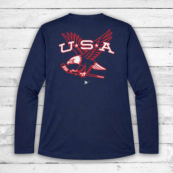 Free Bird *Performance Long Sleeve Beauty Status Hockey Co.