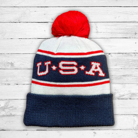 Free Bird Knit Pom Beanie Beauty Status Hockey Co.