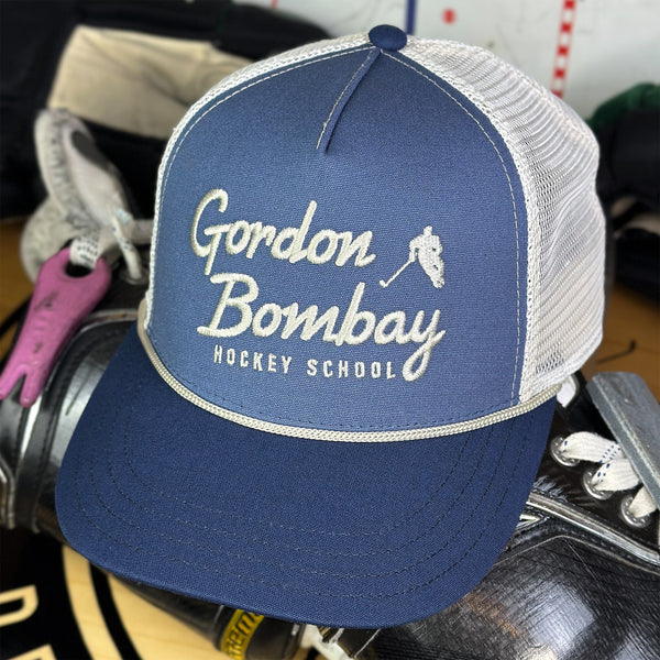 Gordon Bombay Hockey School (Hazy Blue/Navy) Beauty Status Hockey Co.