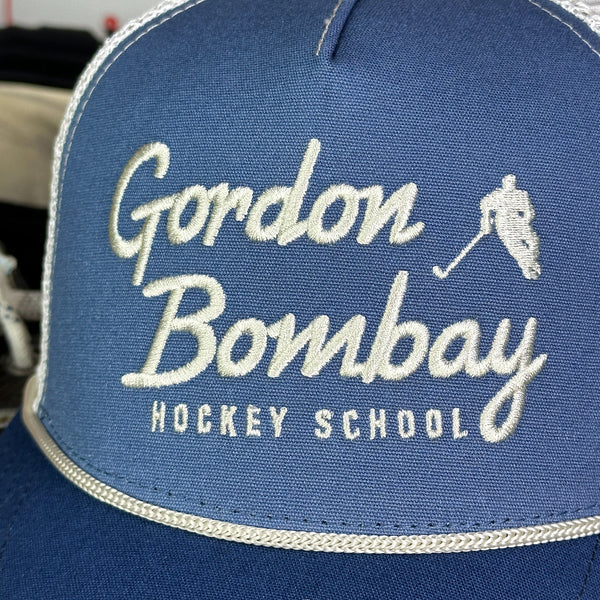 Gordon Bombay Hockey School (Hazy Blue/Navy) Beauty Status Hockey Co.