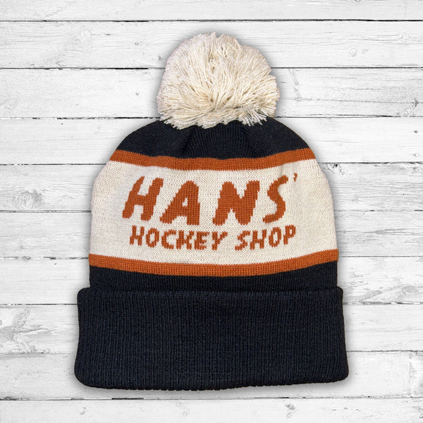 Hans' Hockey Shop Knit Pom Beanie Beauty Status Hockey Co.