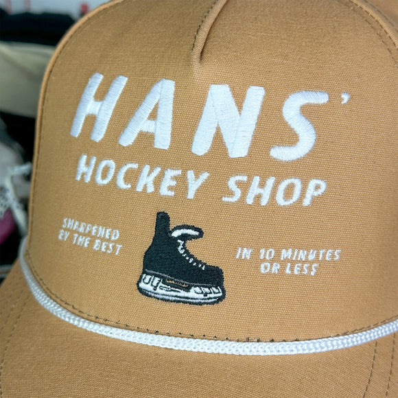 Hans' Hockey Shop (Light Saddle) Beauty Status Hockey Co.