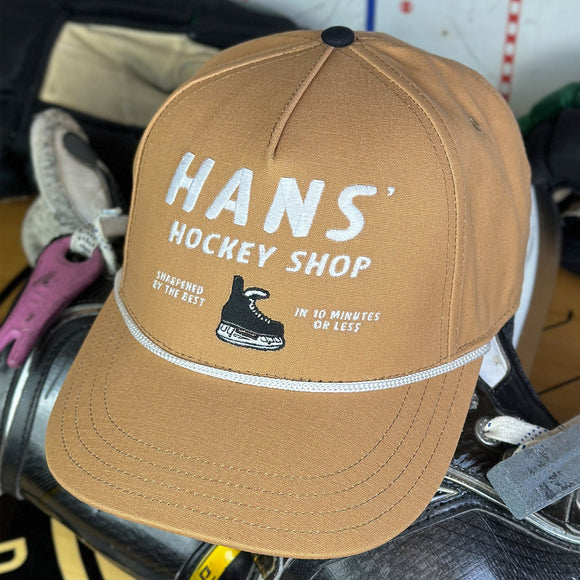 Hans' Hockey Shop (Light Saddle) Beauty Status Hockey Co.