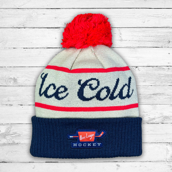 Ice Cold Knit Pom Beanie Beauty Status Hockey Co.