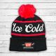 Ice Cold Knit Pom Beanie (Black) Beauty Status Hockey Co.