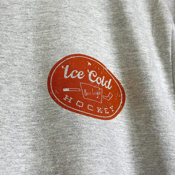 Ice Cold on Tap (Heather Grey) Beauty Status Hockey Co.