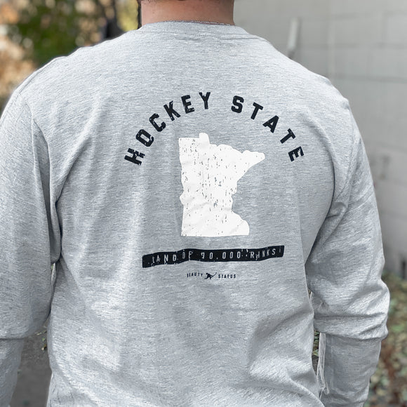 Hockey State *Heavyweight Long Sleeve Beauty Status Hockey Co.