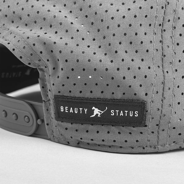 In The Clutch *Perforated (Charcoal DryTech) Beauty Status Hockey Co.