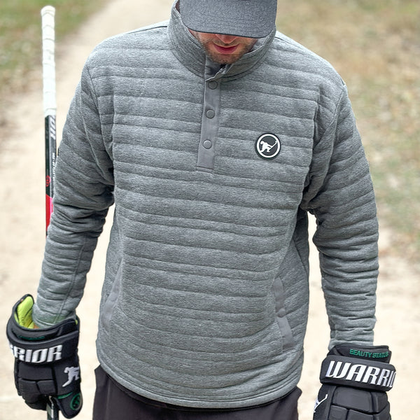 In The Clutch *Quilted Pullover Beauty Status Hockey Co.