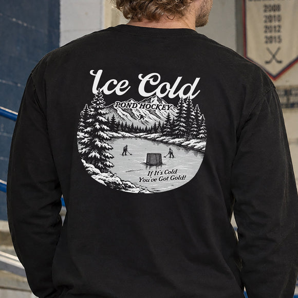 Ice Cold Oasis *Heavyweight Long Sleeve Beauty Status Hockey Co.