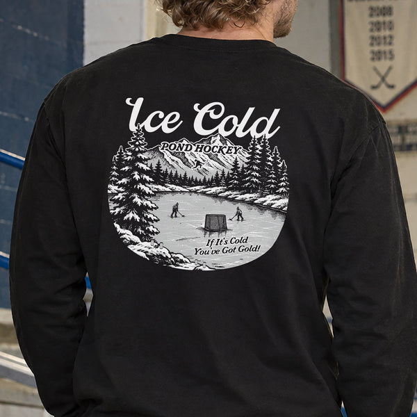 Ice Cold Oasis *Heavyweight Long Sleeve Beauty Status Hockey Co.