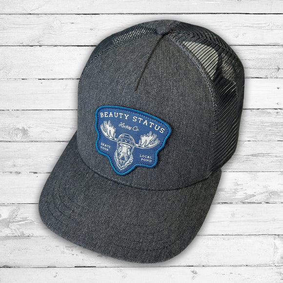 Mangled Moose (Heather Charcoal) Beauty Status Hockey Co.