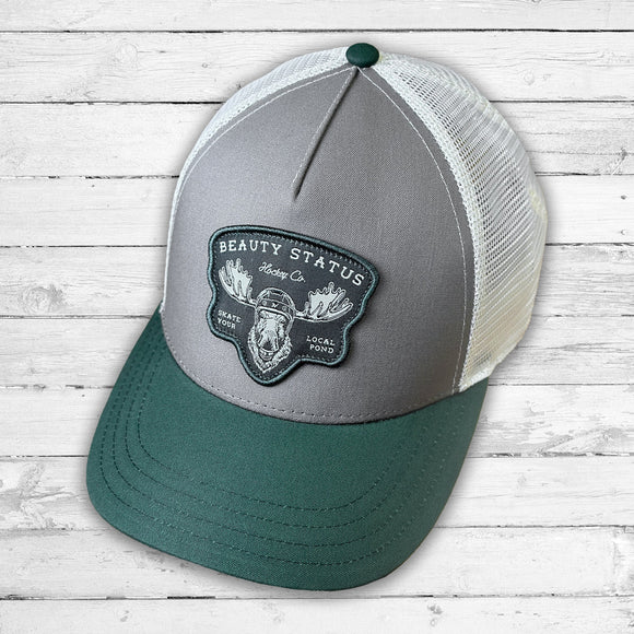 Mangled Moose (Driftwood/Forest) Beauty Status Hockey Co.