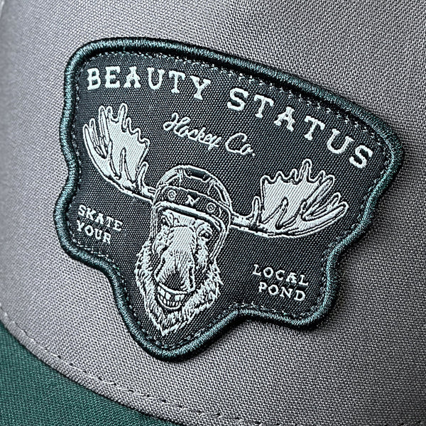 Mangled Moose (Driftwood/Forest) Beauty Status Hockey Co.